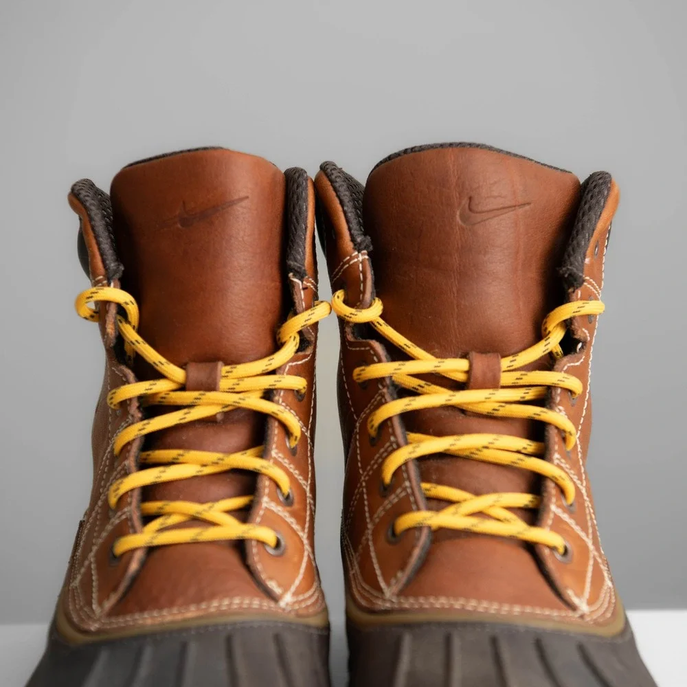 Nike ACG Woodside Men Sz 9 Duck Boots GorpCore Utility Rugged Hiking Winter Rain